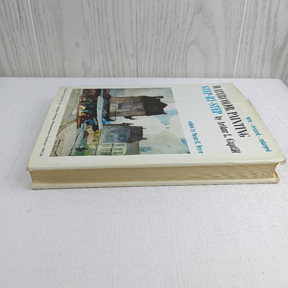 Watercolor Painting Step-by-Step by Arthur L. Guptill hard back book - Picture 5 of 12